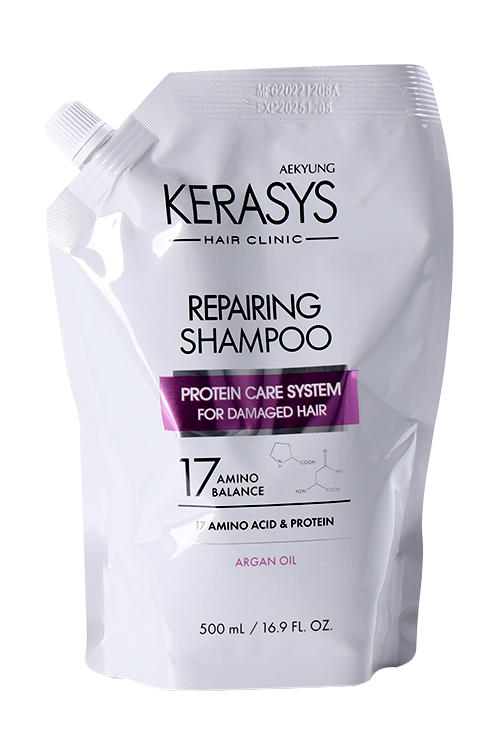 Шампунь Kerasys восстанавливающий д/волос Damage Care Repairing пакет, 500 мл