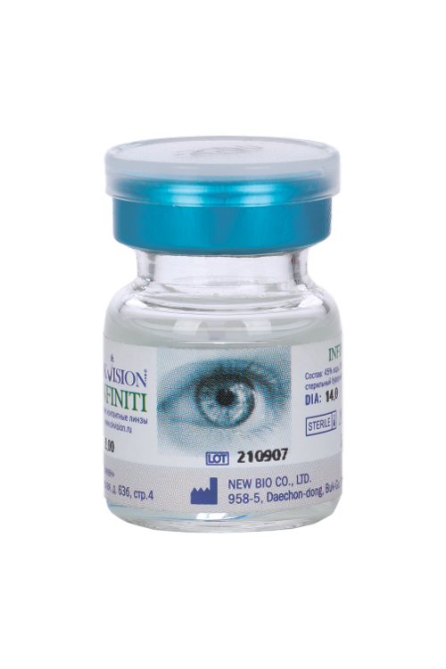 Контактные линзы Okvision INFINITY полугодовые D -2.00 R 8.7, 1 шт