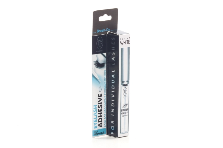 Клей TF Eyelash Adhesive Clear д/пучков ресниц/накладных ресниц прозрачный 5 мл