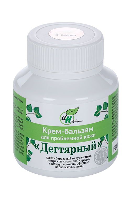 Крем-бальзам Натуротерапия д/проблемной кожи дегтярный, 90 мл