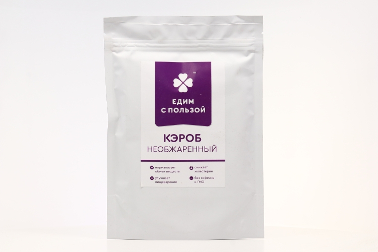 Кэроб Едим с пользой необжаренный, 225 г