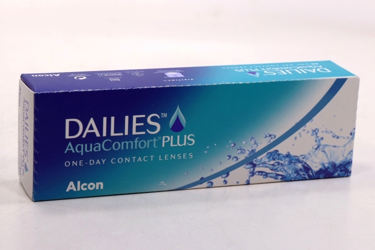 Линзы Alcon Dailies Aqua Comfort Plus контактные однодневные (диоптрия -4,0), 30 шт