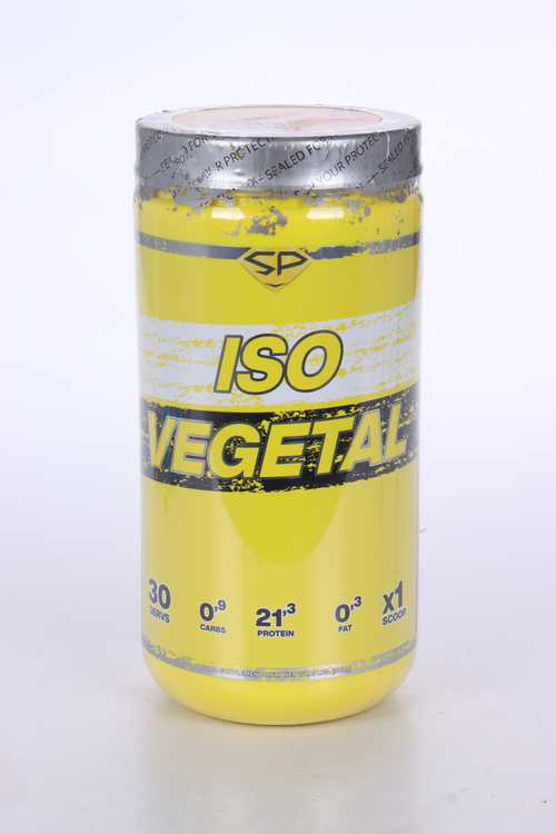 Протеин STEELPOWER ISO VEGETAL соевый вегетарианский банан, 900 г