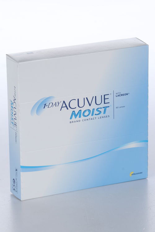 Линзы 1-Day Acuvue Moist контактные однодневные (диоптрия -2,75), 90 шт