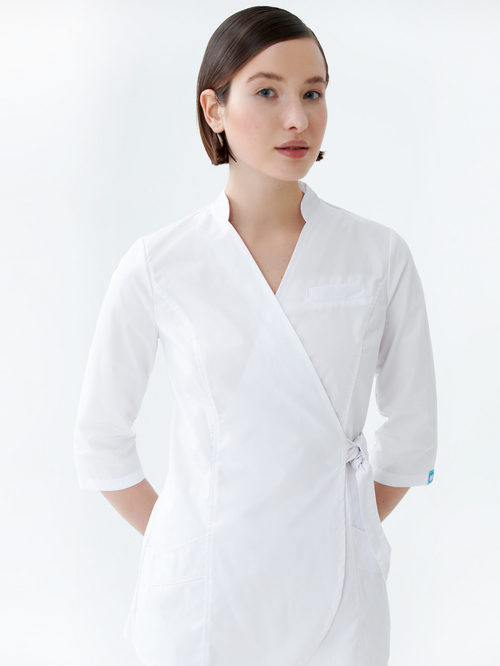 Рубашка медицинская Medcostume женская МС6077 белая р 48