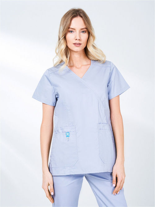 Рубашка медицинская Medcostume женская MC6066 серая р 46