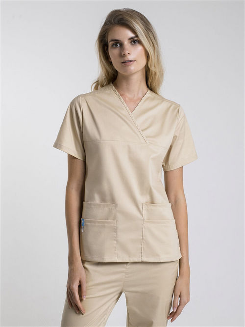 Рубашка медицинская Medcostume женская MC6026 песочная р 50