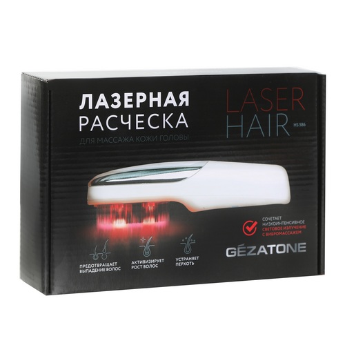 Электрический массажер Gezatone Laser Hair HS586 электро-импульсный