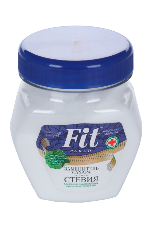 Сахарозаменитель FitParad №8 стевия стевиозид/эритрит банка, 180 г
