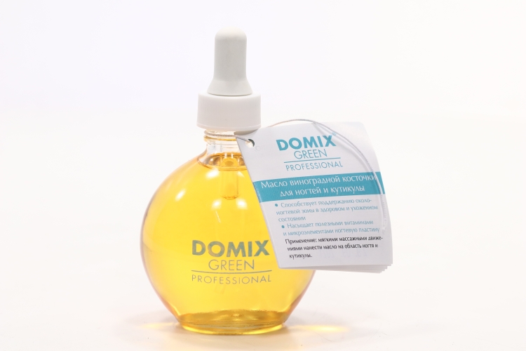 Масло DOMIX GREEN PROFESSIONAL д/ногтей и кутикулы виноградная косточка, 75 мл