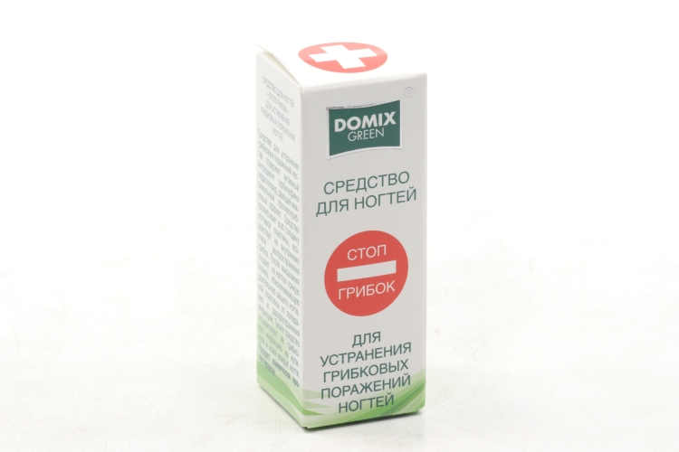Средство DOMIX GREEN PROFESSIONAL д/устранения грибковых поражений ногтей стоп, 18 мл