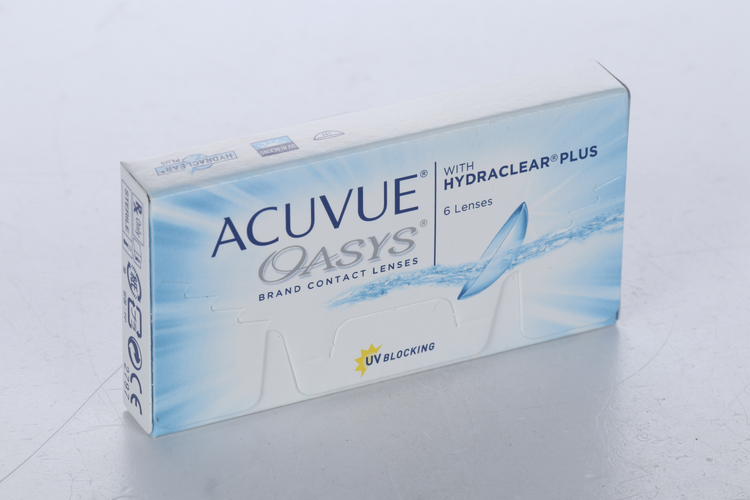 Контактные линзы ACUVUE Oasys with hydraclear plus 6 линз R 8.4 D -1.00