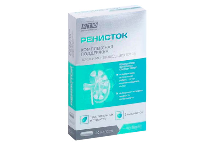 Ренисток д/почек и мочевыв путей, 360 мг, 30 шт, капсулы