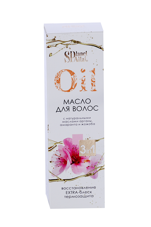 Масло Planet SPA ALTAI д/волос с натуральными маслами арганы/амаранта/жожоба, 50 мл