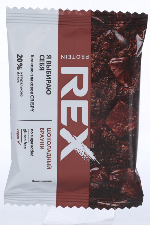 Хлебцы ProteinRex протеино-злаковые со вкусом шоколадный брауни, 55 г