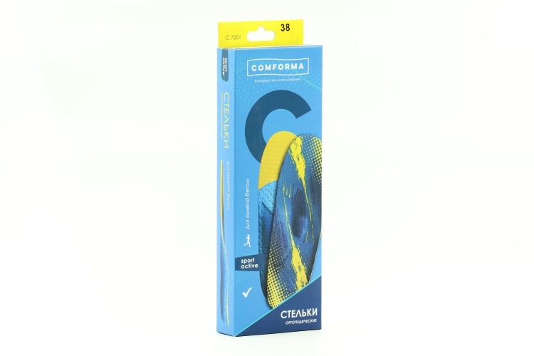 Стельки ComForma Sport Smart C 7202 ортопедические спортивные р 44, пара