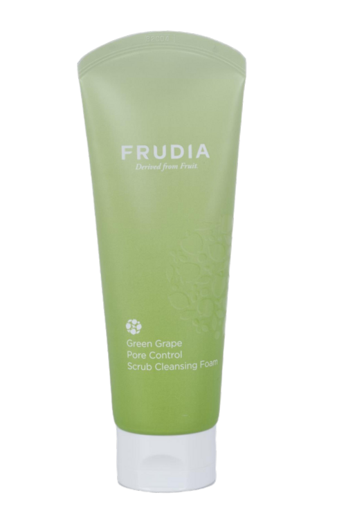 Скраб-пена FRUDIA Green Grape Pore Control себорегулир с зеленым виног, 145 мл