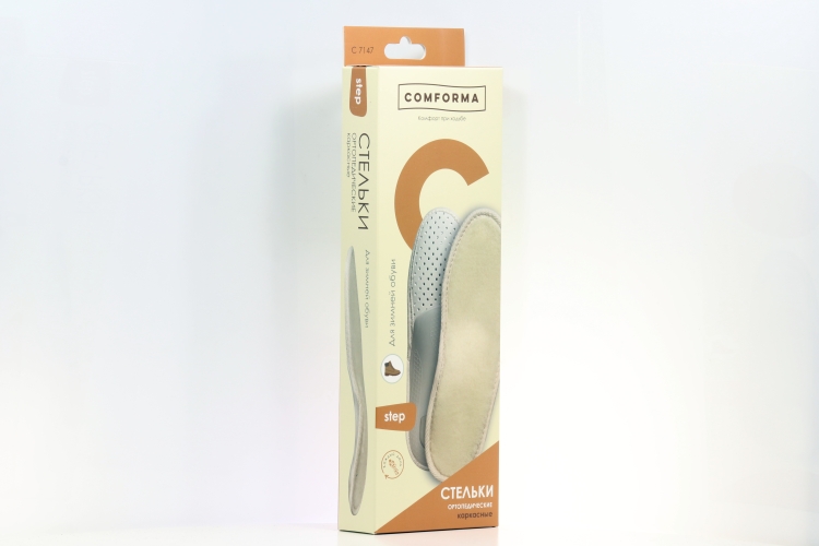 Стельки ComForma Step C 7147 ортопедические каркасные зимние р 41, пара