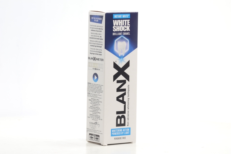 З/паста BLANX White Shock Instant White мгновенное отбеливание зубов, 75 мл