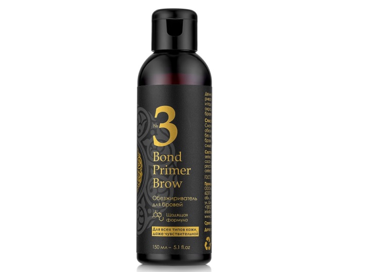 Обезжириватель Alisa Bon Bond Primer Brow №3 д/бровей 150 мл