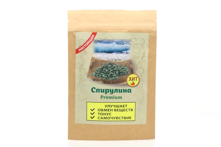 Спирулина Суперфуд д/похудения прессов в табл Premium, 50 г