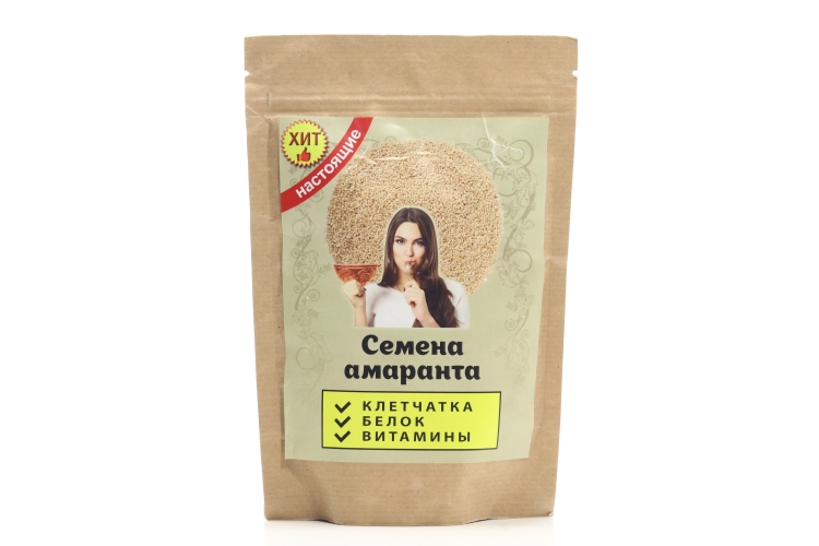 Семена Амаранта д/правильного питания очищенные, 300 г