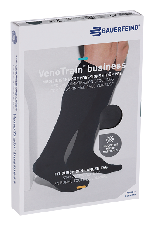 Гольфы VENOTRAIN BUSINESS 2 кк мужские черный р M, пара