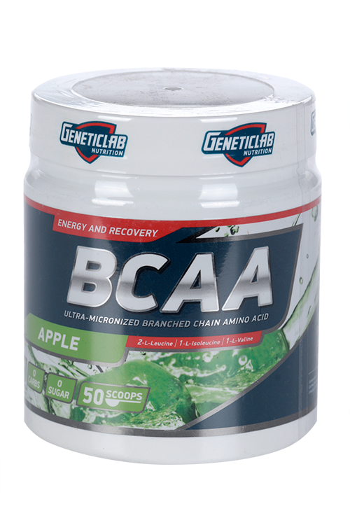 Аминокислота GENETICLAB BCAA 2-1-1 яблоко, 250 г