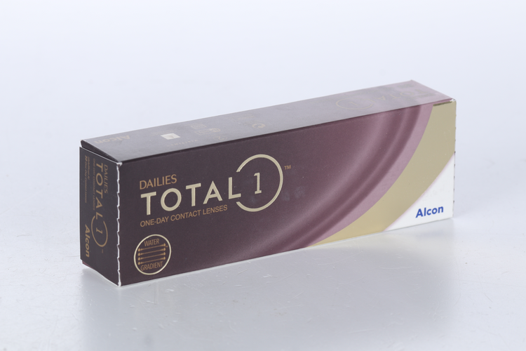 Линзы Alcon Dailies Total1 контактные однодневные водоградиентные (диоптрия -2,50), 30 шт