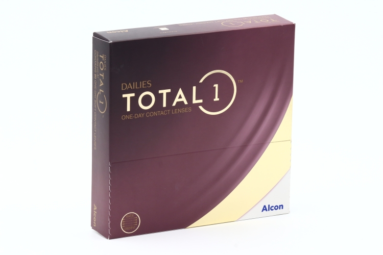 Линзы Alcon Dailies Total1 контактные однодневные водоградиентные (диоптрия -2,00), 90 шт