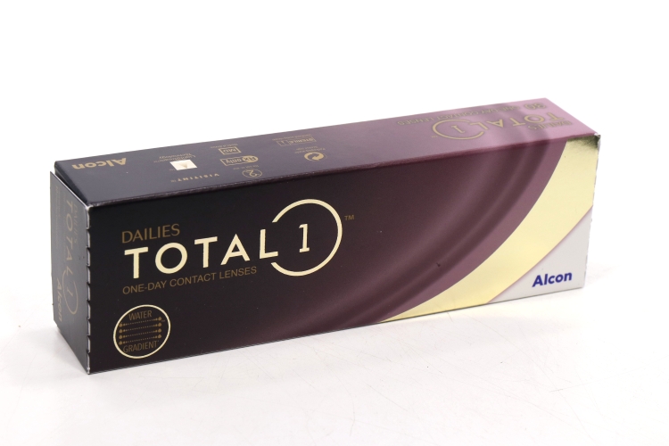 Линзы Alcon Dailies Total1 контактные однодневные водоградиентные (диоптрия -1,75), 30 шт