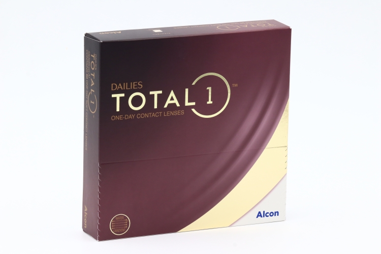 Линзы Alcon Dailies Total1 контактные однодневные водоградиентные (диоптрия -3,25), 90 шт