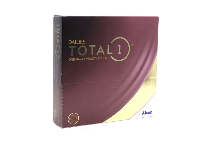 Линзы Alcon Dailies Total1 контактные однодневные водоградиентные (диоптрия -6,5), 90 шт
