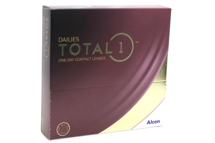 Линзы Alcon Dailies Total1 контактные однодневные водоградиентные (диоптрия -8,5), 90 шт