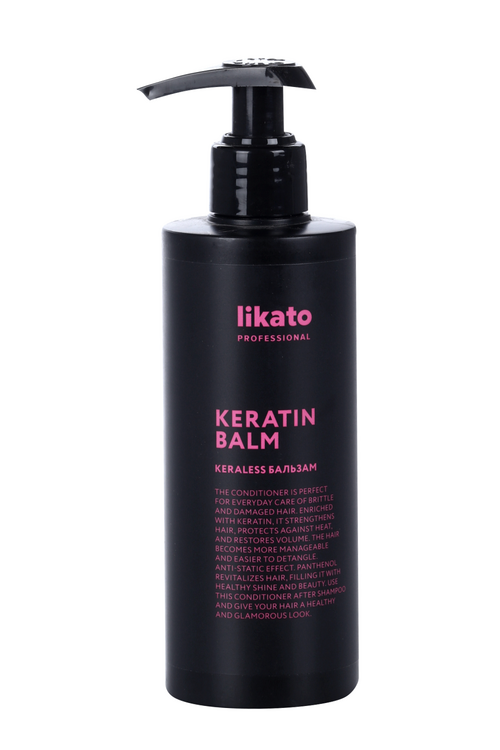 Бальзам Likato Professional KERALESS д/уплотнения и насыщения волос с кератином, 250 мл