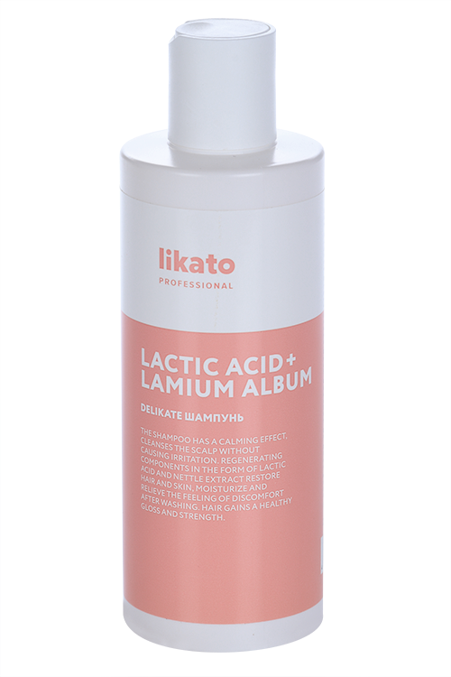 Шампунь Likato Professional DELIKATE д/очищения кожи головы Lactic Acid+Lamium Album, 250 мл
