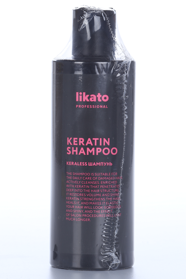 Шампунь Likato Professional KERALESS д/насыщения и уплотнения волос с кератином, 400 мл