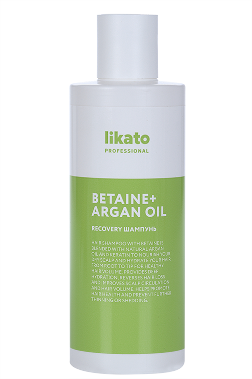 Шампунь Likato Professional RECOVERY д/поврежденных волос восстановление Biotin+Argan Oil, 250 мл