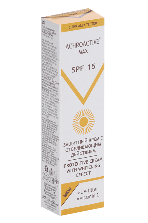Крем ACHROACTIVE MAX отбеливающий/защитный 45 мл SPF15