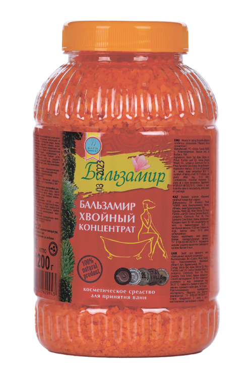 Бальзамир хвойный концентрат Фарм эффект в пэт-банке, 1,2 кг