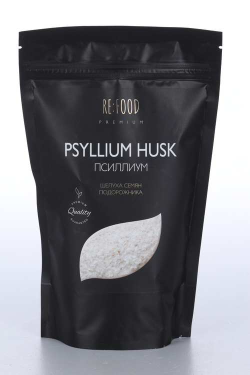 Псиллиум RE FOOD Premium шелуха семенян подорожника, 200 г