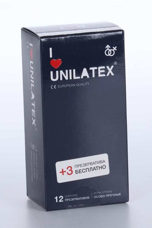 Презервативы Unilatex Extra Strong особопрочные, 15 шт