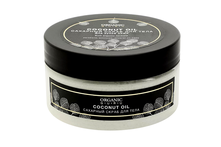 Скраб Органик Гуру COCONUT OIL сахарный д/тела, 200 мл