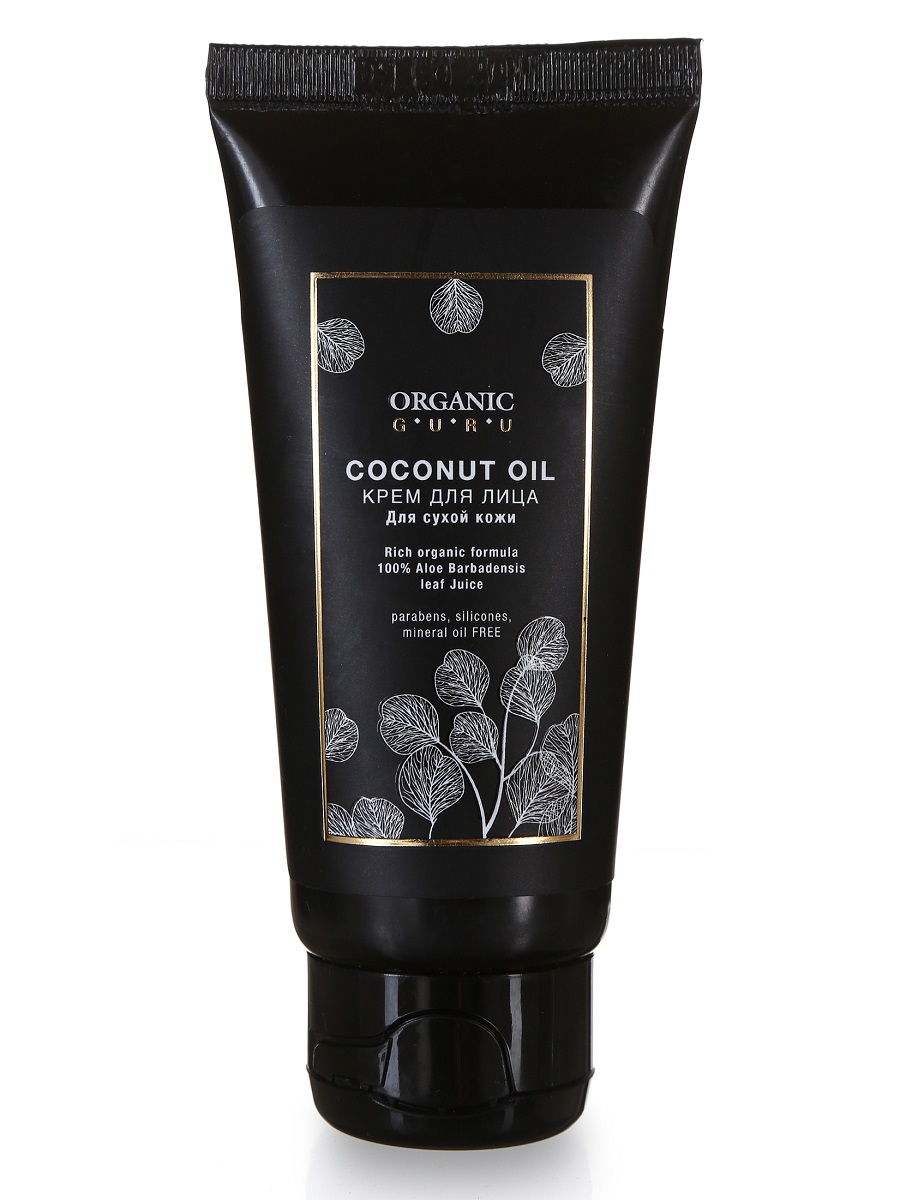 Крем Органик Гуру COCONUT OIL д/сухой кожи д/лица, 60 мл