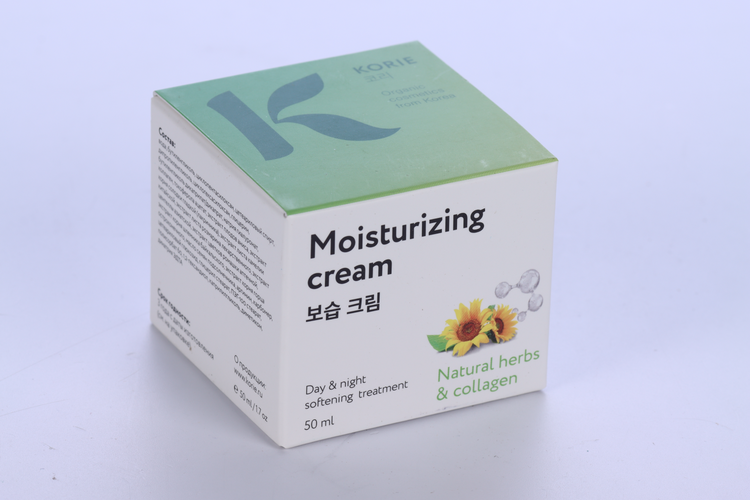 Крем Korie Moisturizing cream д/лица натуральный увлажняющий, 50 мл
