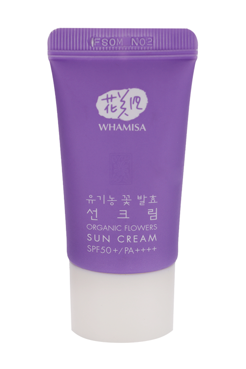 Крем WHAMISA  солнцезащитный на основе цветочных ферментов SPF50+, 50 мл