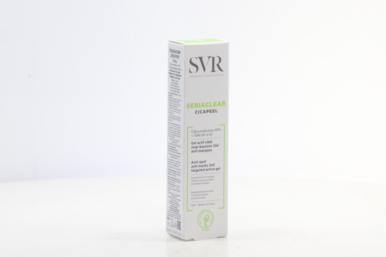 Гель SVR Sebiaclear Cicapeel д/локального нанесения п/акне, 15 мл