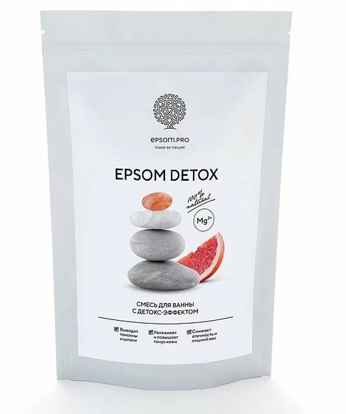 Смесь Salt of the Earth Epson Detox сода/соль/масла д/ванны, 1 000 г