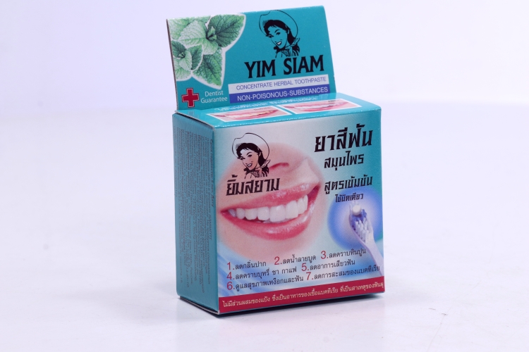 З/паста Yim Siam Concentrate Herbal Toothpaste концентр растит, 25 г