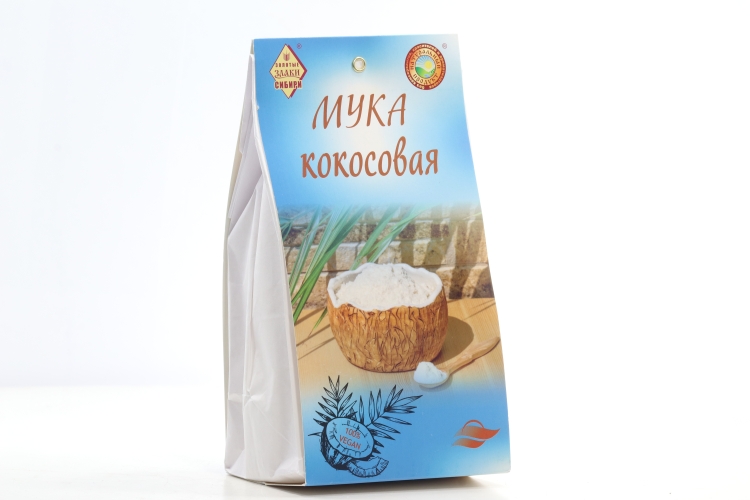 Мука кокосовая, 300 г, крафт пакет